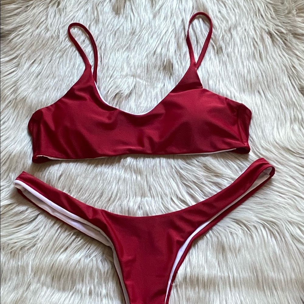 Red 2 piece